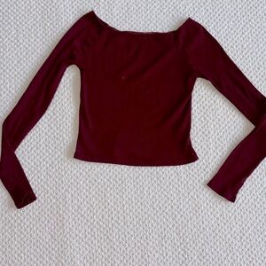 Brandy Melville Knit Long Sleeved Tee